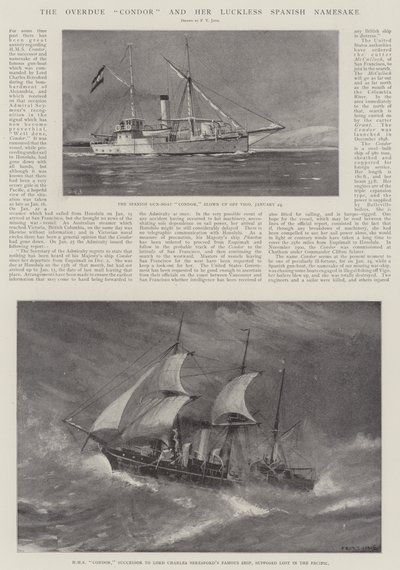 Il Condor in ritardo e la sua sfortunata omonima spagnola da Fred T. Jane